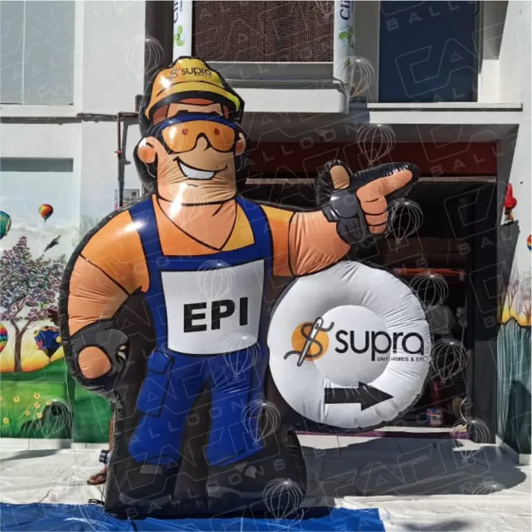 Produto Inflável Gigante Caco Balloons