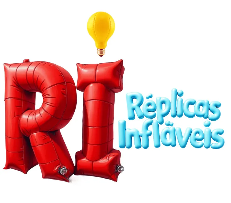 logo da empresa Réplicas Infláveis